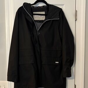 Hunter Ladies's  Black Raincoat
